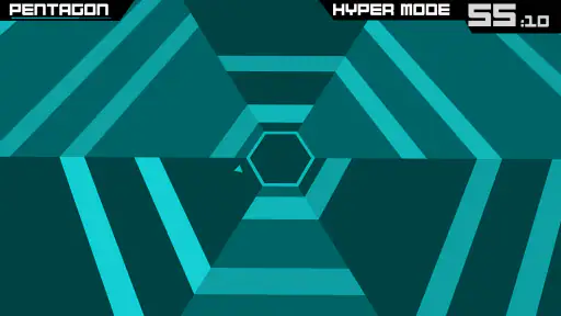 Super Hexagon screenshot