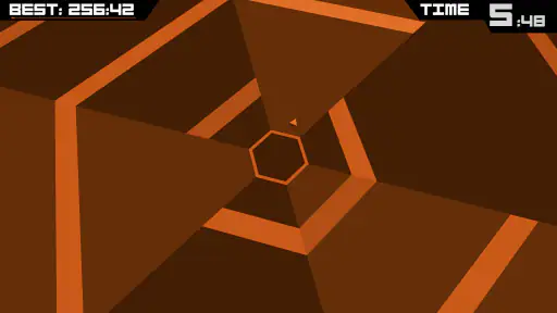 Super Hexagon screenshot