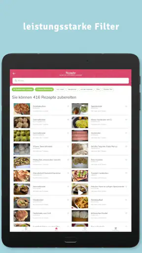 Supercook-Rezeptgenerator screenshot