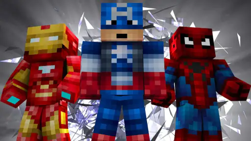 Superheroes mod for Minecraft screenshot