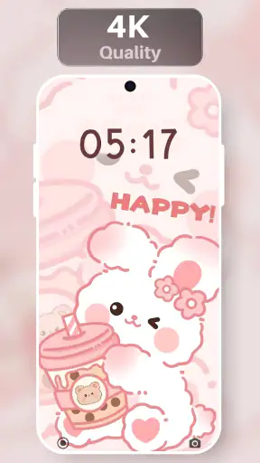 Süße Kawaii Hintergrundbildern screenshot