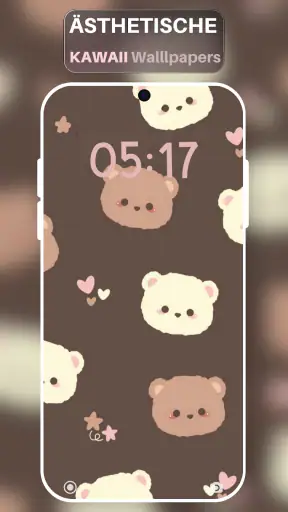 Süße Kawaii Hintergrundbildern screenshot