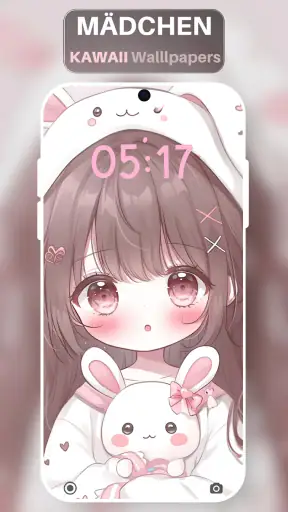 Süße Kawaii Hintergrundbildern screenshot