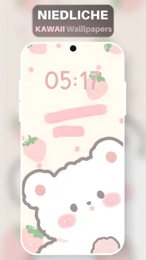 Süße Kawaii Hintergrundbildern screenshot