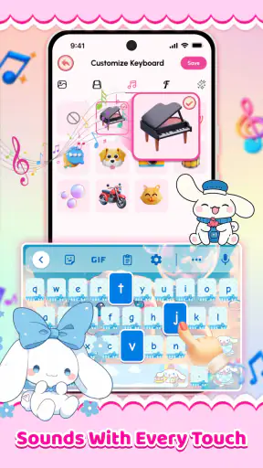 Süße Tastatur & Schriftarten screenshot
