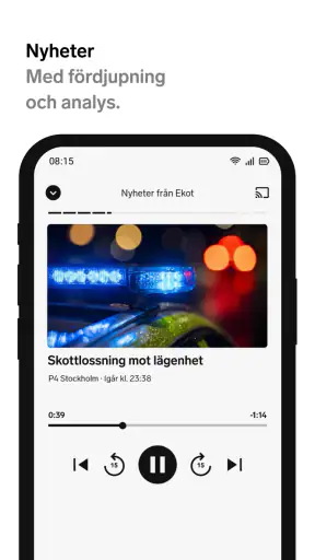 Sveriges Radio Play screenshot