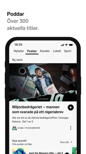 Sveriges Radio Play screenshot