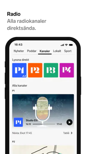 Sveriges Radio Play screenshot