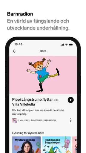 Sveriges Radio Play screenshot