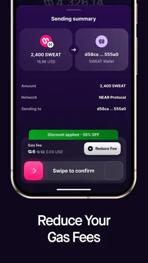 Sweat Wallet - Pay with Steps screenshot
