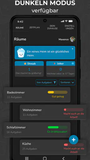 Sweepy: Dein Putzplan screenshot