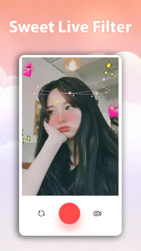Sweet Live Filter Face Camera screenshot