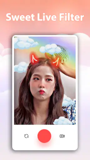 Sweet Live Filter Face Camera screenshot