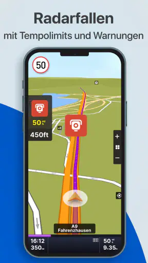 Sygic LKW Wohnmobil Navigation screenshot