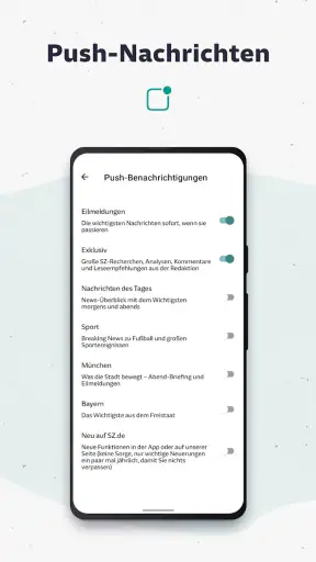 SZ Nachrichten screenshot