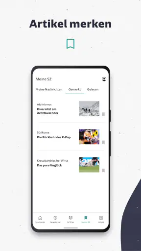 SZ Nachrichten screenshot