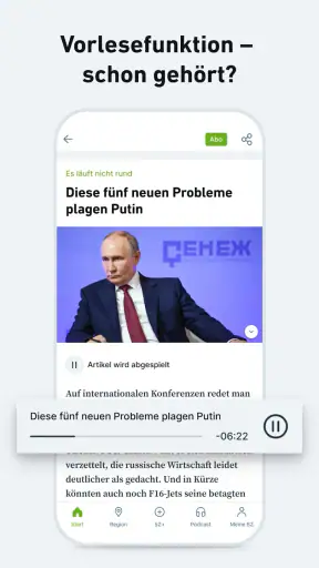 SZ - Nachrichten und Podcast screenshot