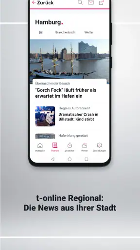 t-online - Nachrichten screenshot