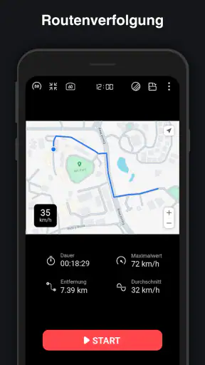 Tachometer: Entfernungsmesser screenshot