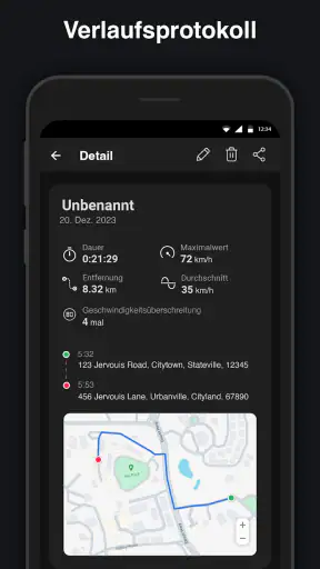 Tachometer: Entfernungsmesser screenshot