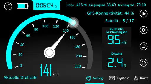 tachometer - Kilometerzähler screenshot