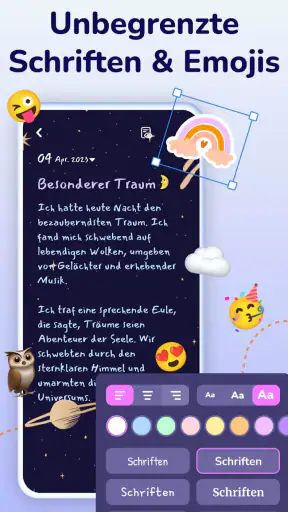 Tagebuch Journal mit Passwort screenshot