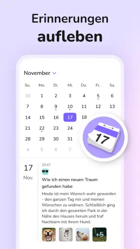 Tagebuch - Tägliche Gedanken screenshot