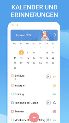 Tagesplaner - Alltagsmanager screenshot