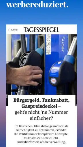Tagesspiegel - Nachrichten screenshot
