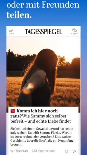 Tagesspiegel - Nachrichten screenshot