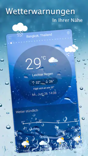 Tägliche Wettervorhersage screenshot
