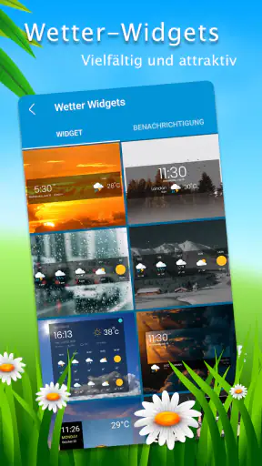 Tägliche Wettervorhersage screenshot