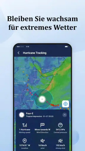 Tägliche Wettervorhersagen screenshot