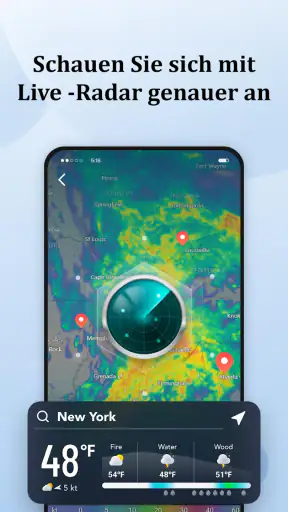 Tägliche Wettervorhersagen screenshot