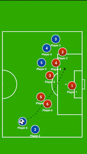 Taktikboard für Fußball screenshot