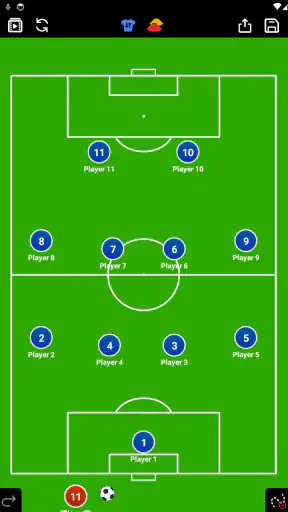 Taktikboard für Fußball screenshot