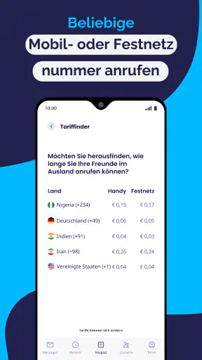 Talk360: Internationale Anrufe screenshot
