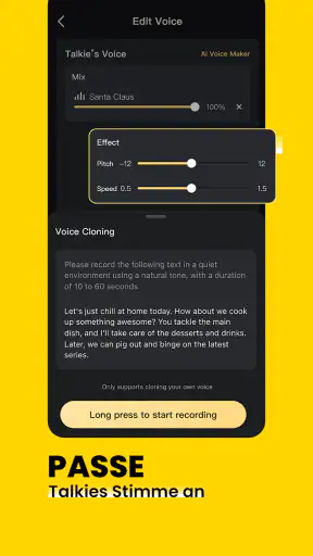 Talkie:Personalisierte KI-Chat screenshot