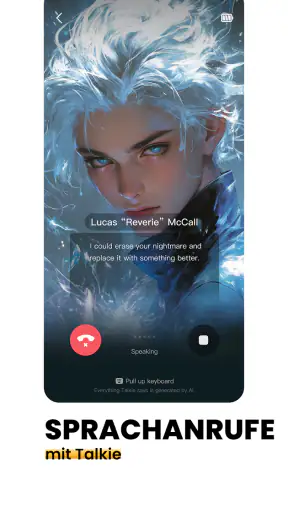 Talkie:Personalisierte KI-Chat screenshot