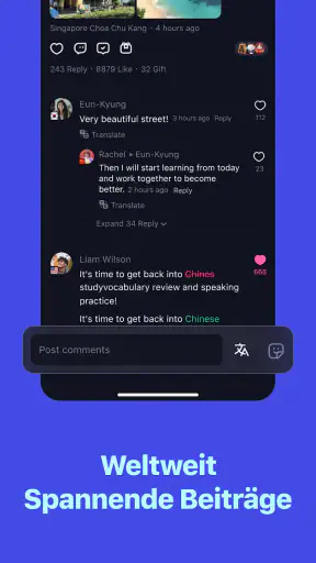 TalkIn - Sprachenlernen screenshot