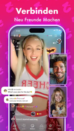 Tango – Livestream, Videochat screenshot