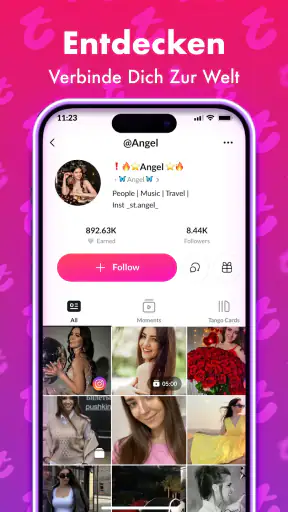 Tango – Livestream, Videochat screenshot