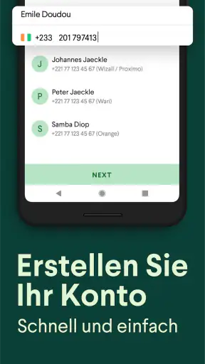 Taptap Send: Geld überweisen screenshot