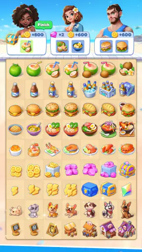 Tasty Travels: Merge Game screenshot