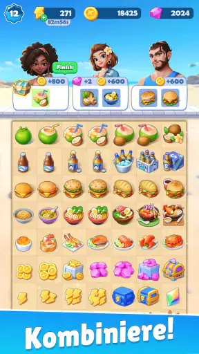 Tasty Travels: Merge Game screenshot