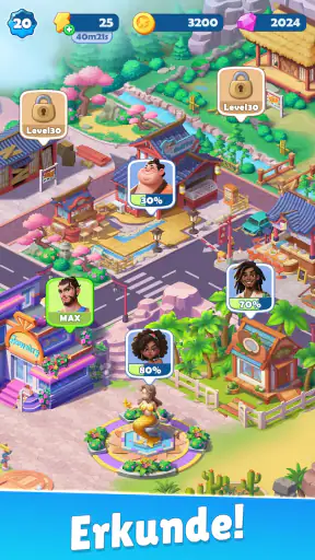 Tasty Travels: Merge Game screenshot