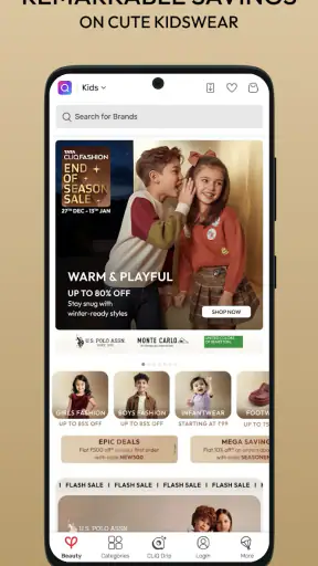 Tata CLiQ Fashion Shopping App screenshot