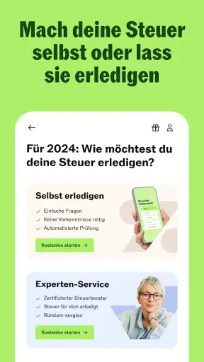 Taxfix: Online Steuererklärung screenshot