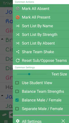 Team Shake: Pick Random Groups screenshot