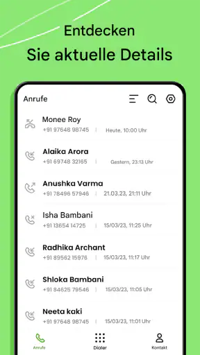 Telefonwähler - Kontakte screenshot